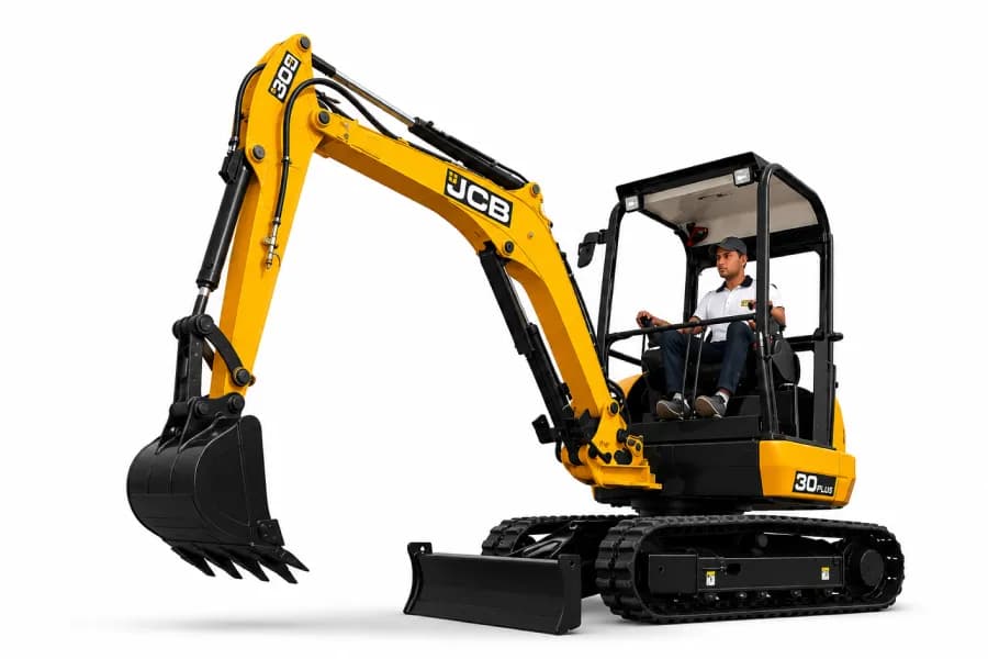 JCB 30 Plus Yellow color