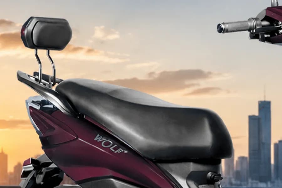 Joy E bike Wolf Plus Seat View