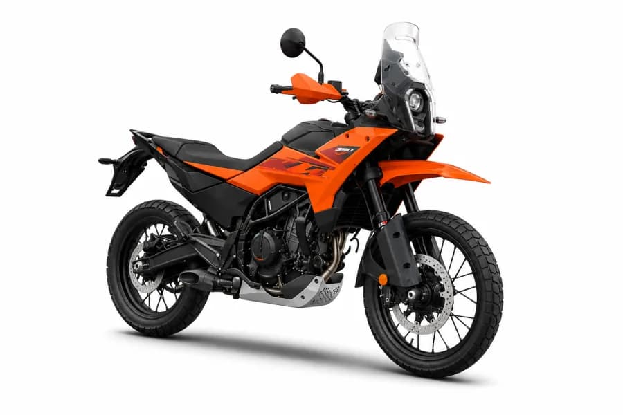 KTM 390 Adventure X Electronic Orange color
