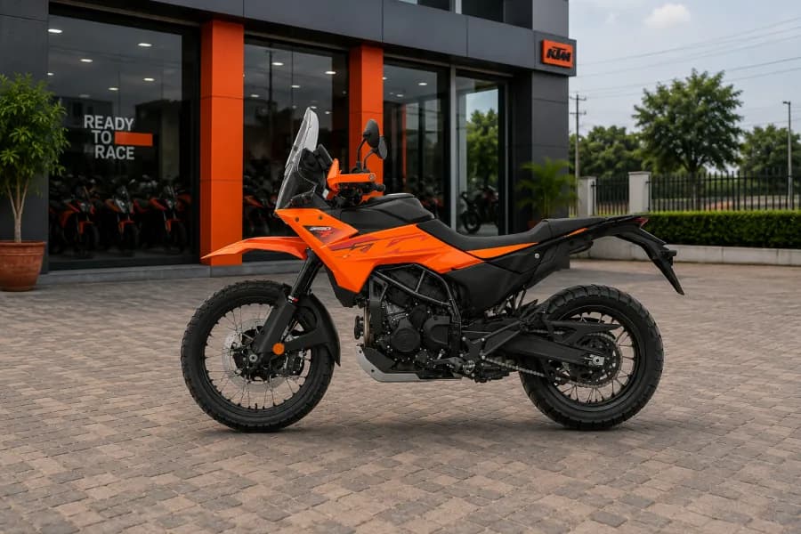KTM 390 Adventure X Left Side View