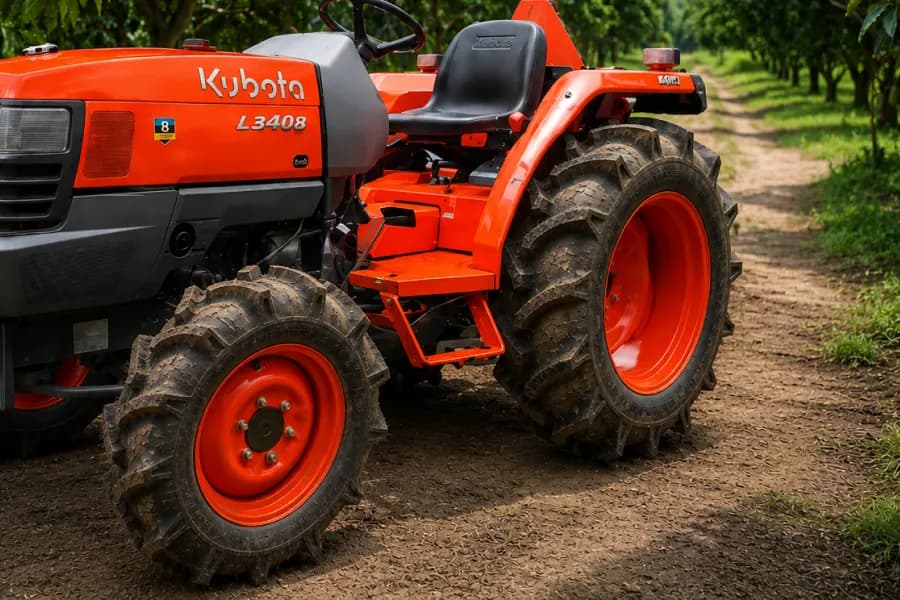 Kubota L 3408 Tyres View