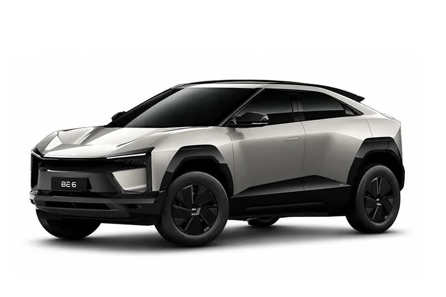 Mahindra BE6 Sporteq EV Desert MYST color