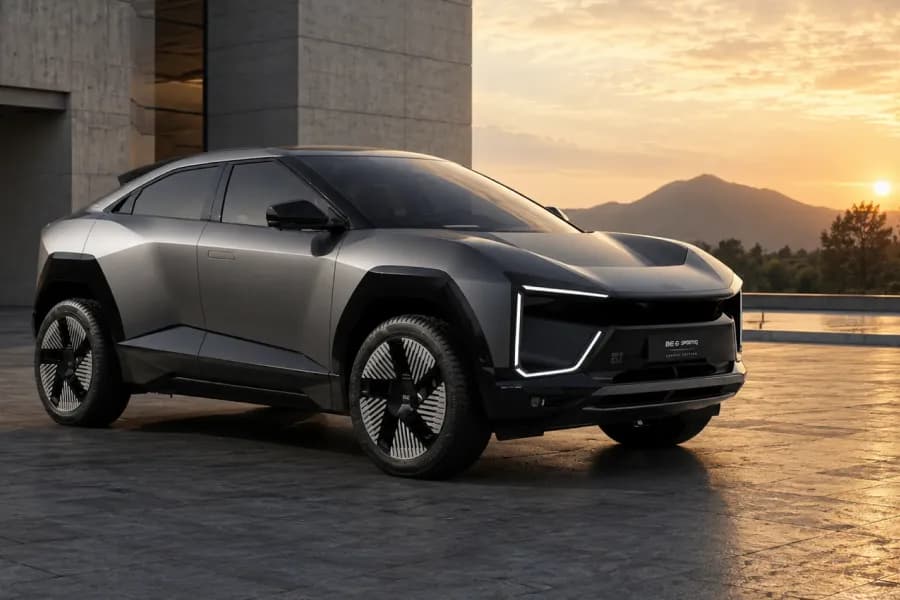Mahindra BE6 Sporteq EV Right Side View
