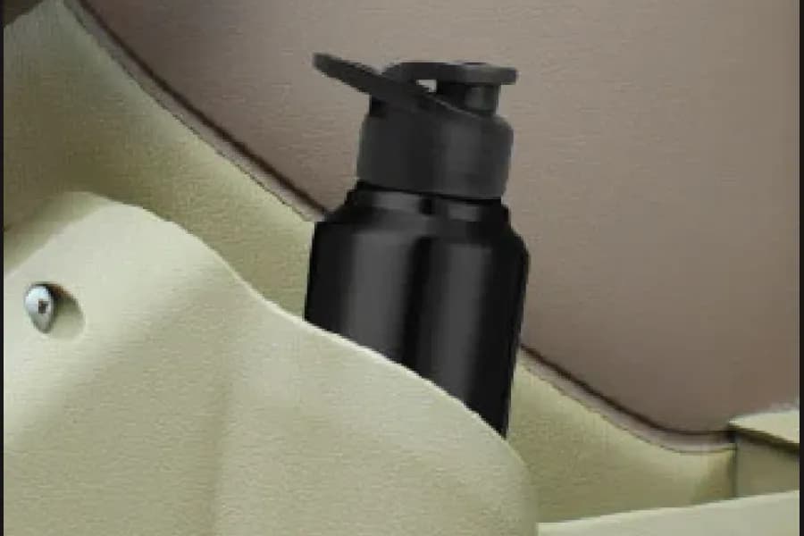 Mahindra Bolero Built In Bottle Holder View