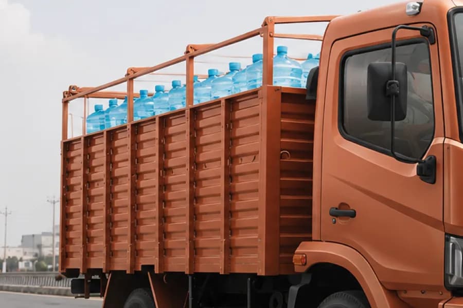 Mahindra Furio 7 Load Body Side View