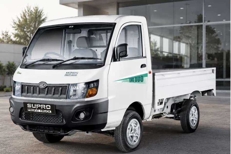 Mahindra Supro Profit Truck CNG Duo Left Side View