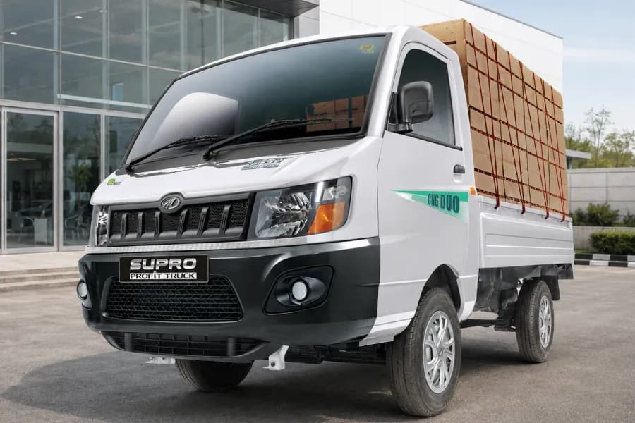 Mahindra Supro Profit Truck CNG Duo Front View