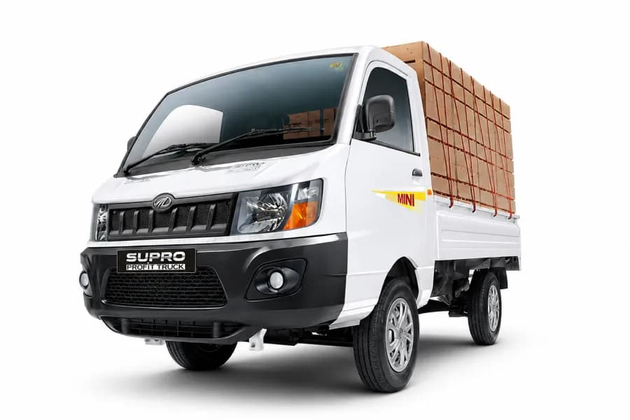 Mahindra Supro Profit Truck Mini White color