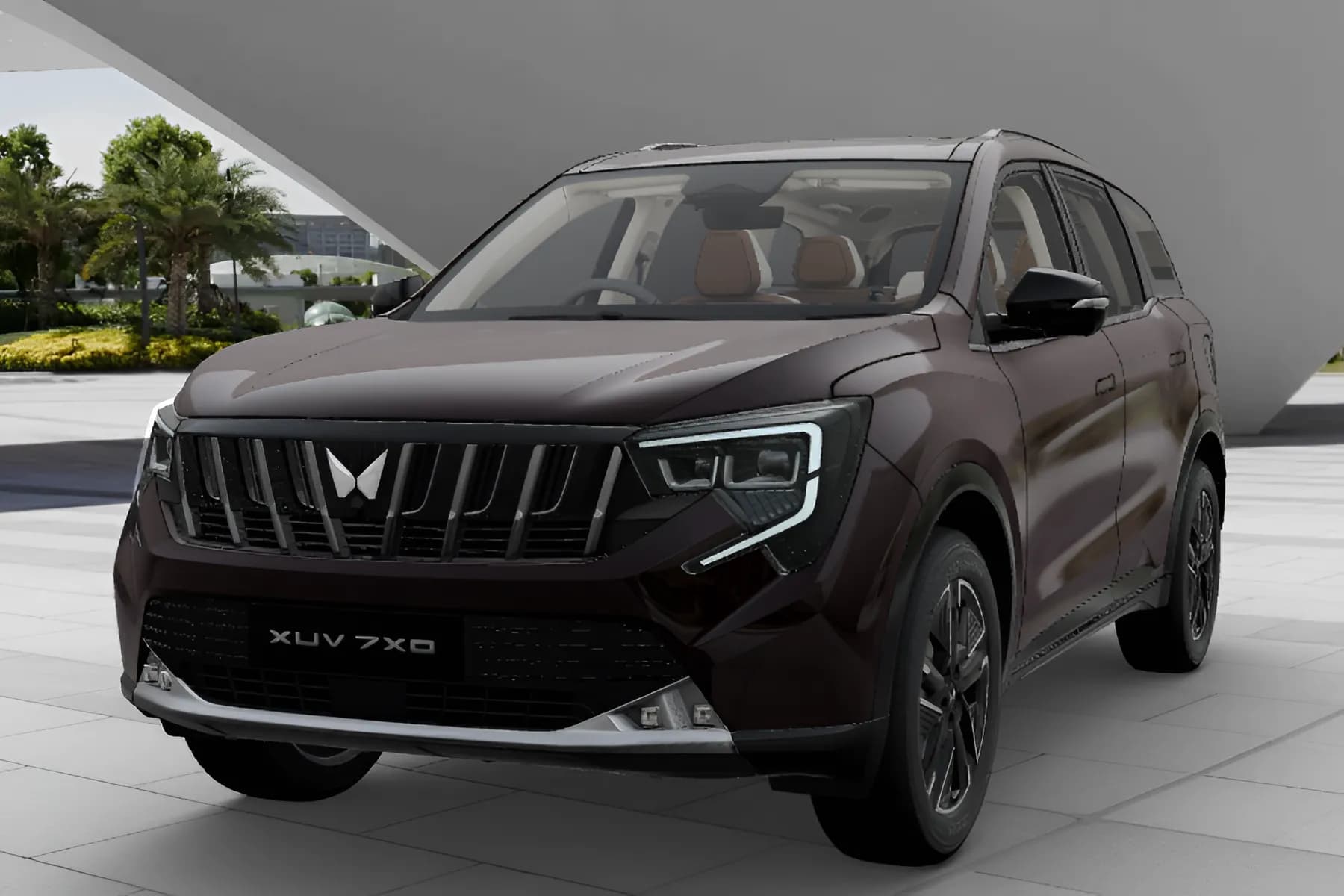 Mahindra XUV 7XO Front View