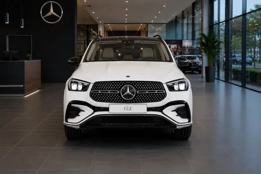 Mercedes Benz GLE Front View
