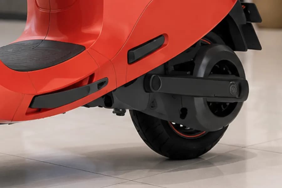Ola S1 Pro Plus Rear Wheel View