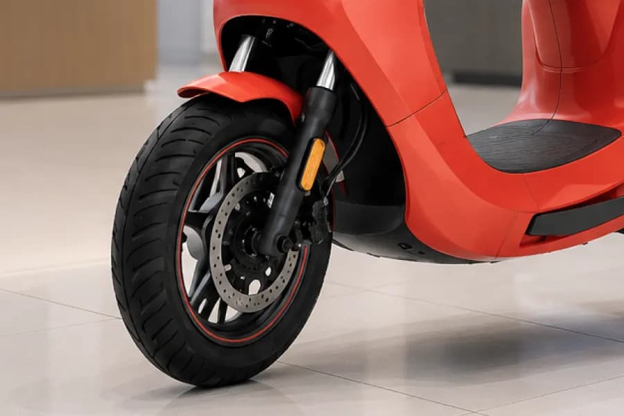 Ola S1 Pro Plus Front Wheel View