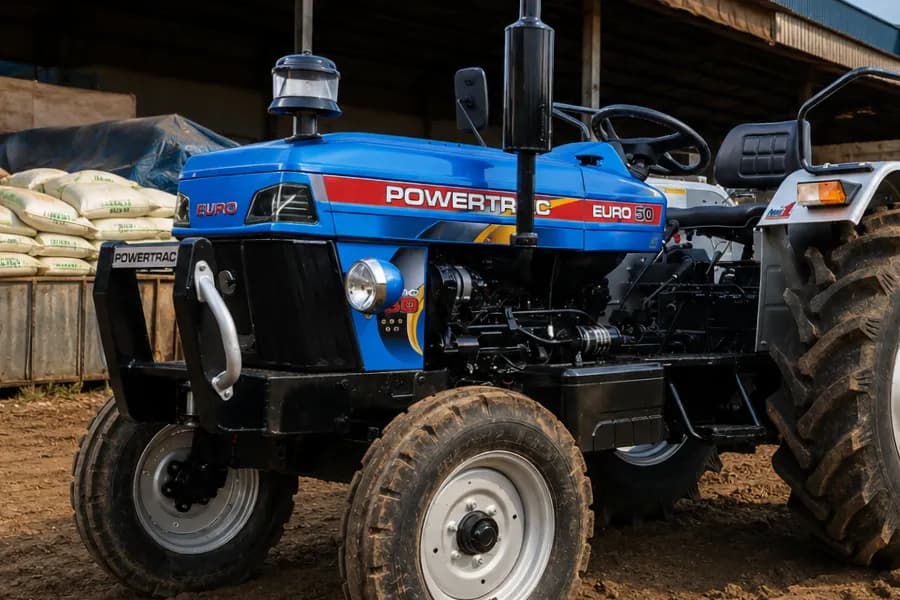 Powertrac Euro 50 Plus Headlights View