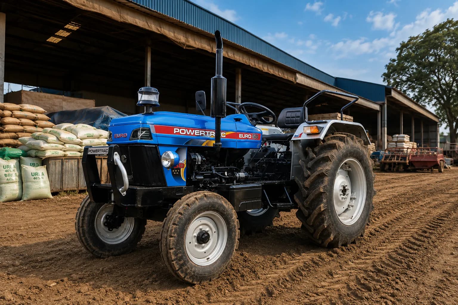 Powertrac Euro 50 Plus Left Side View