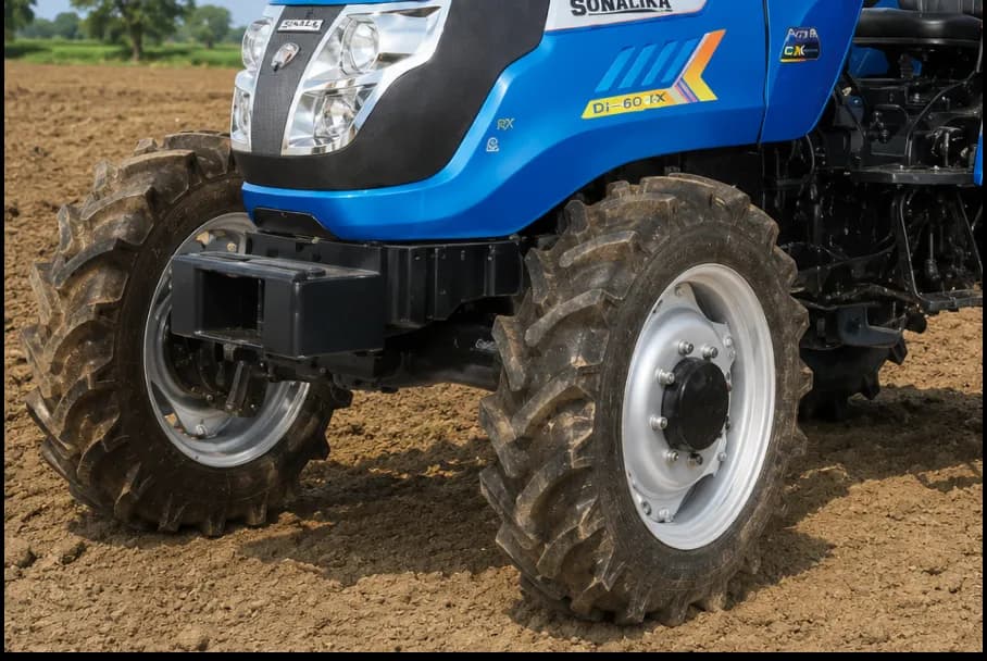 Sonalika Tiger DI 55 4WD Tyres