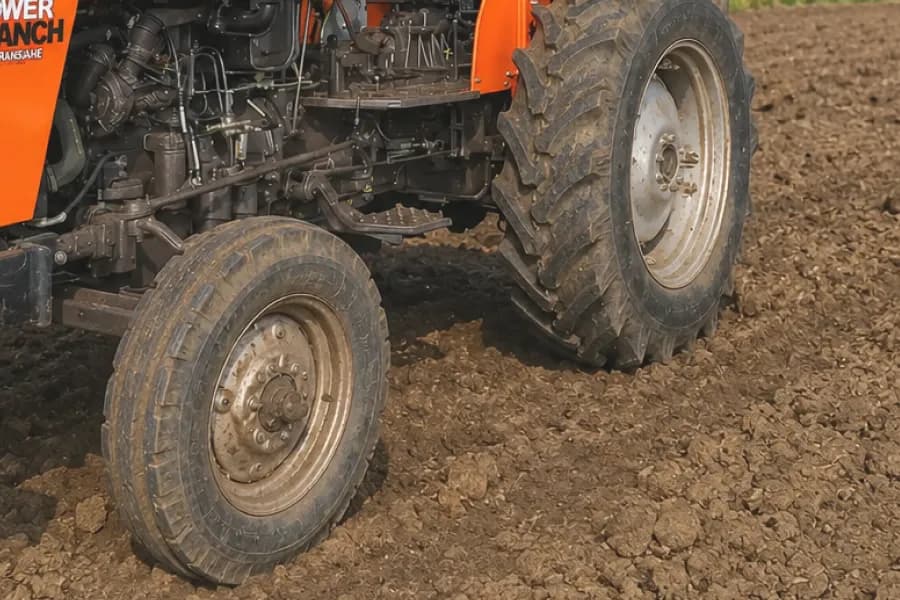 Tafe 7250 DI Wheels View
