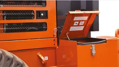 Built-in Utility Storage Box