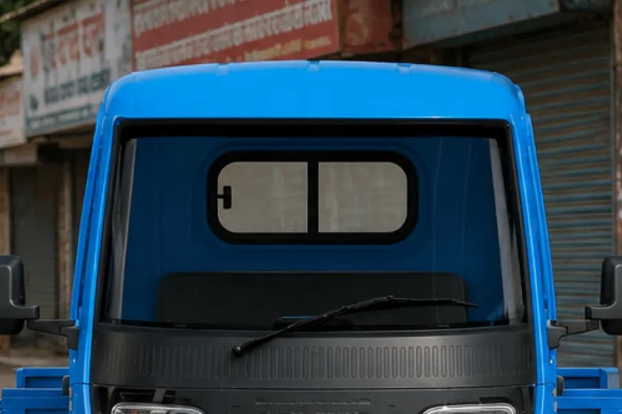 TVS King Kargo HD EV Windshield View