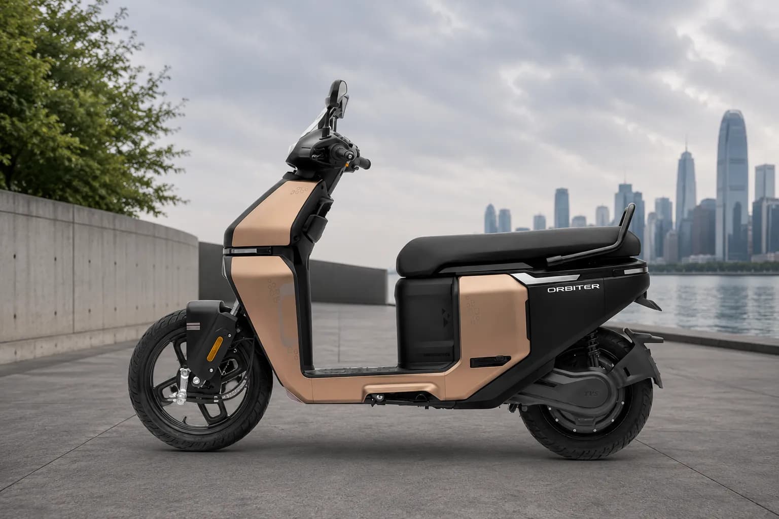 TVS Orbiter Left Side View