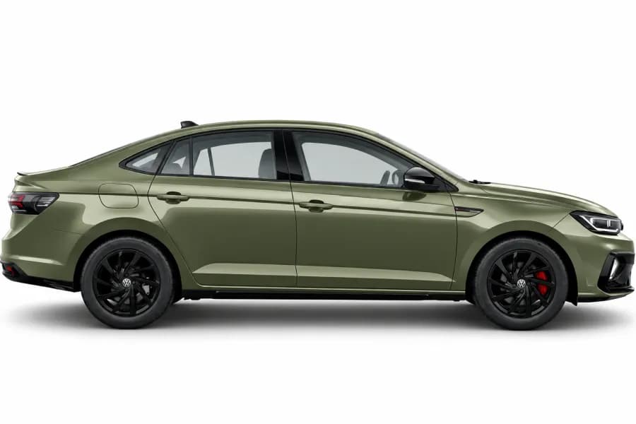 Volkswagen Virtus Sport Avocado pearl color