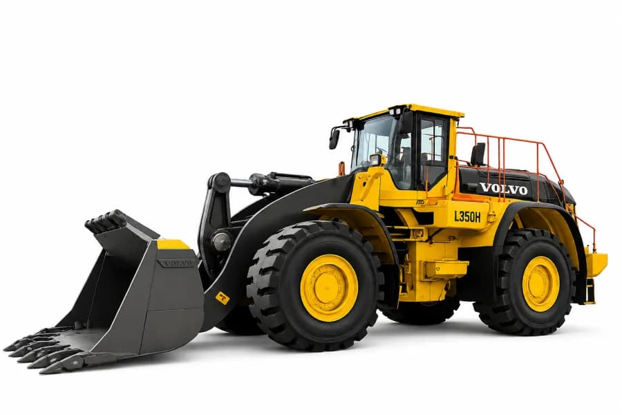 Volvo L350H Yellow color