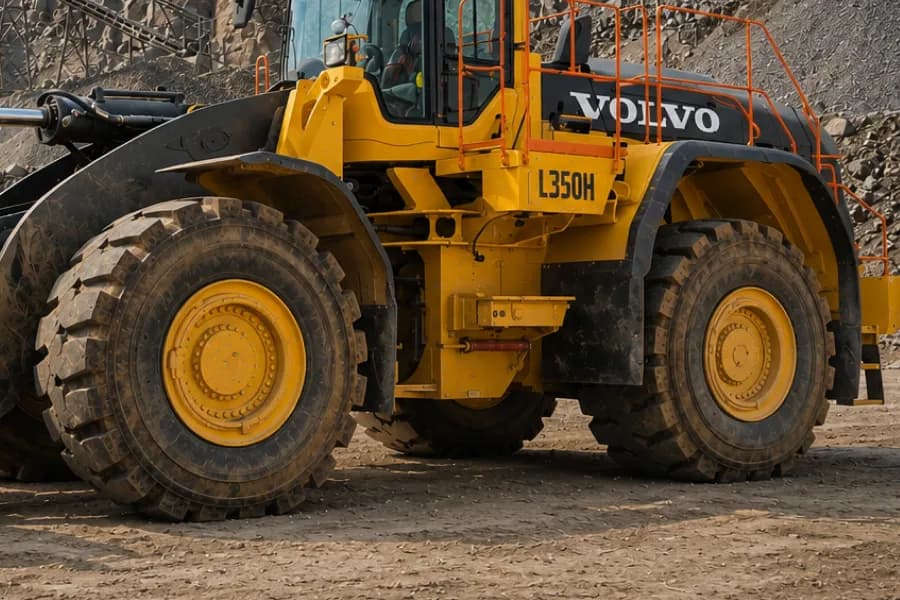 Volvo L350H Wheels View
