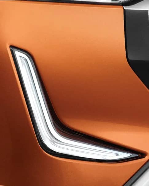 L-Shaped LED DRLS With Led Fog Lamps
