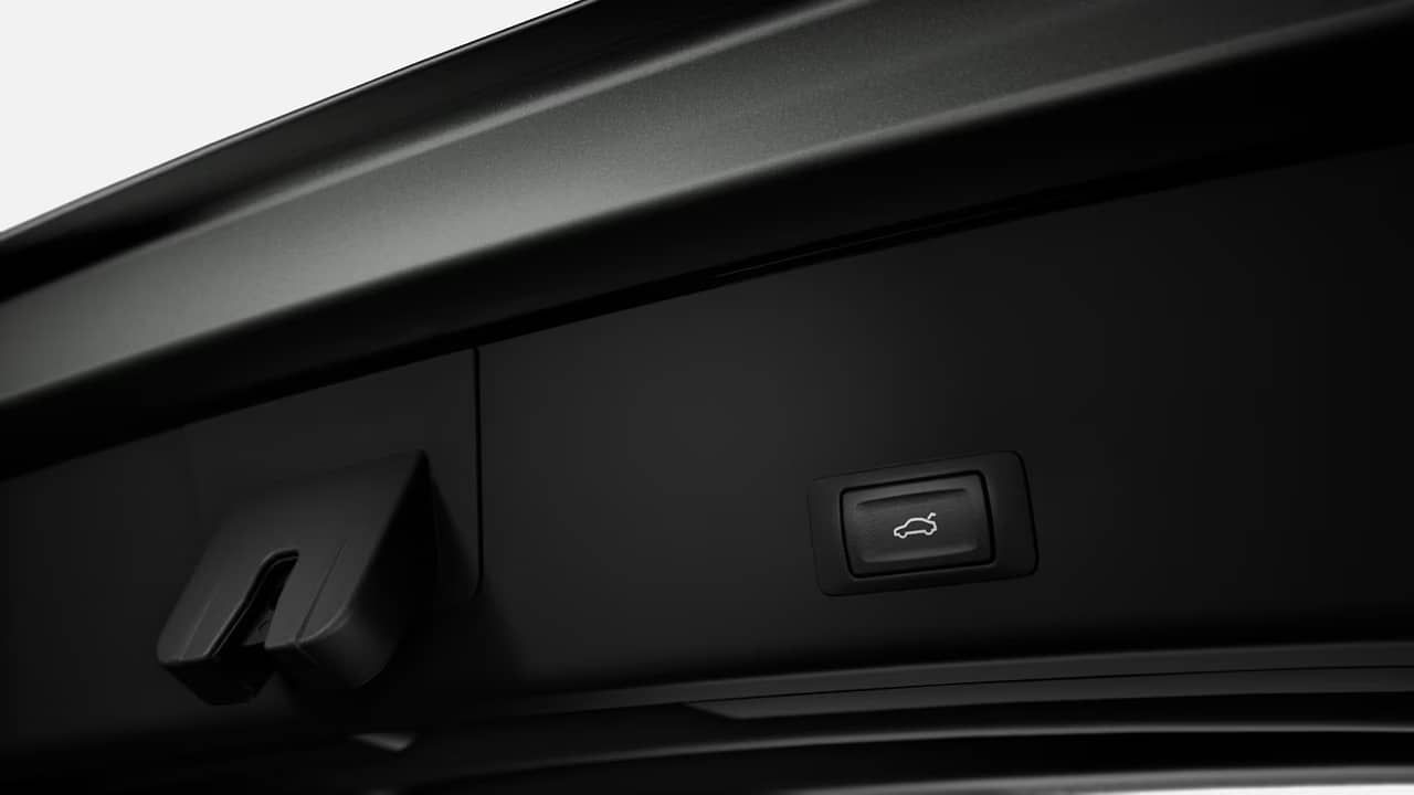 Luggage compartment lid, electrically opening and closing