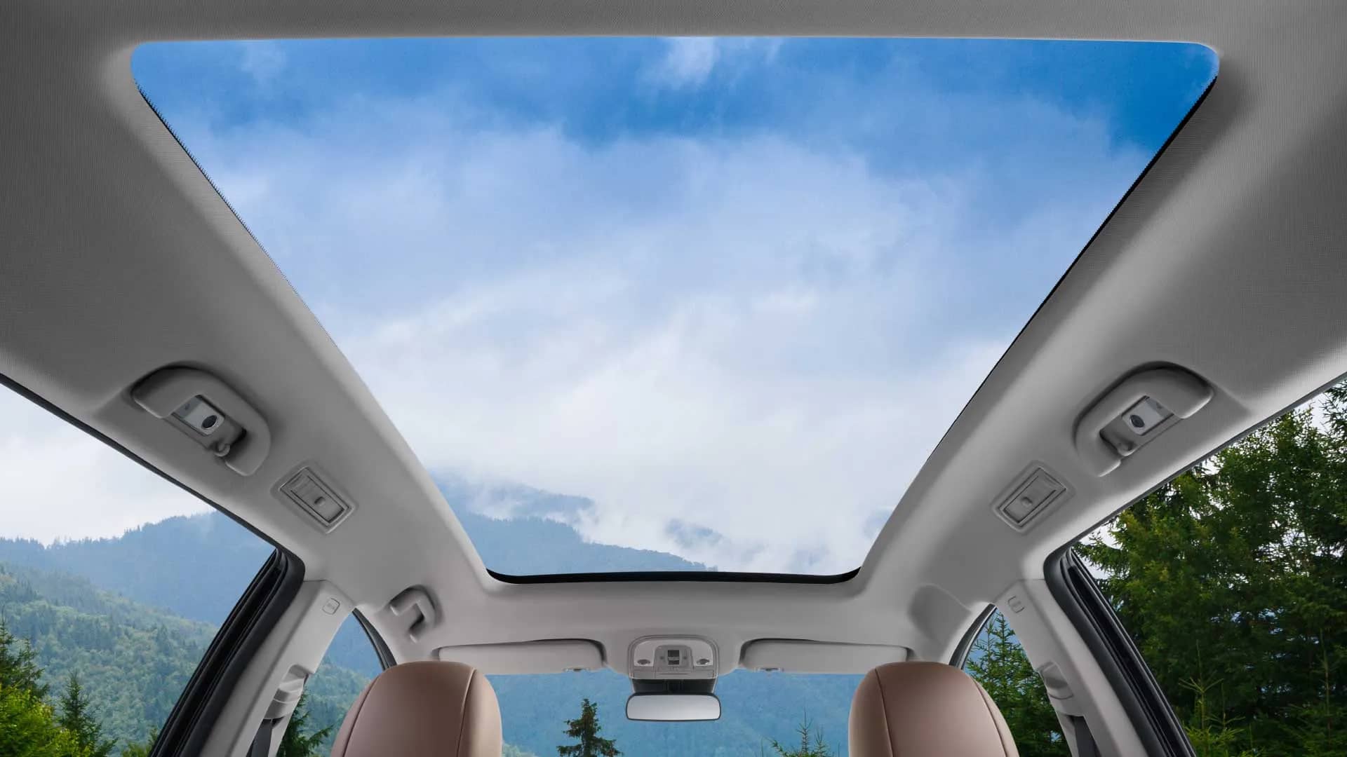 Panoramic Glass Roof with Electric Slide
