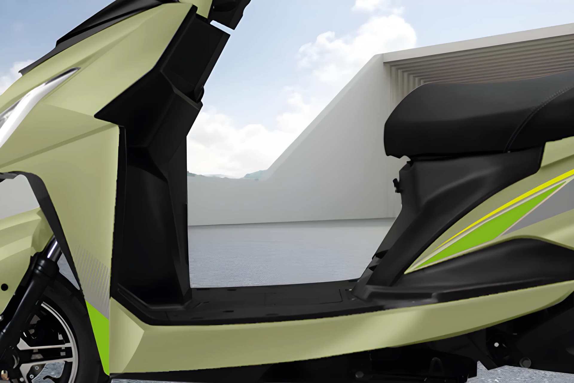 Amo Mobility Jaunty L Footstand View