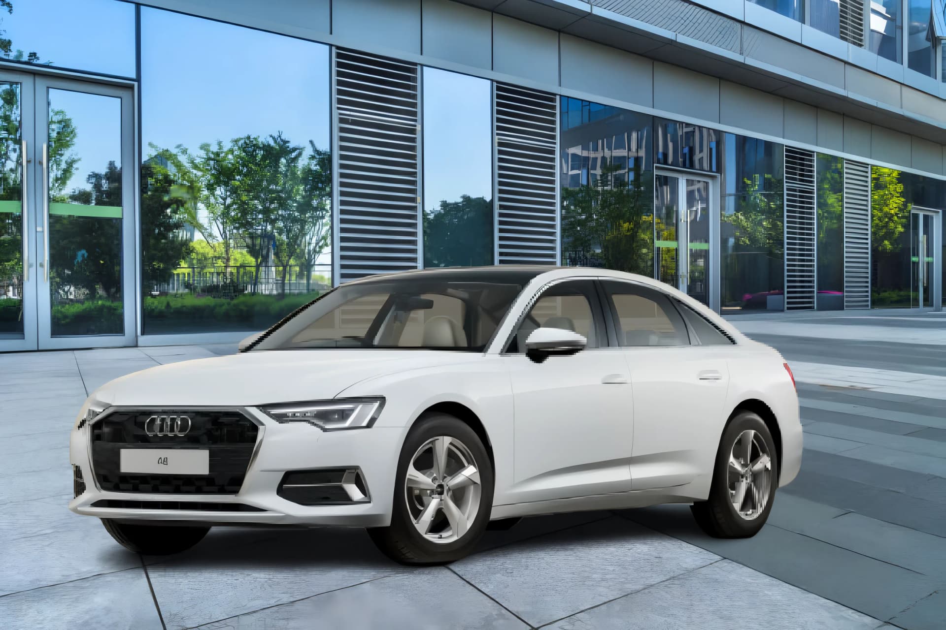 Audi A6 Front Left View