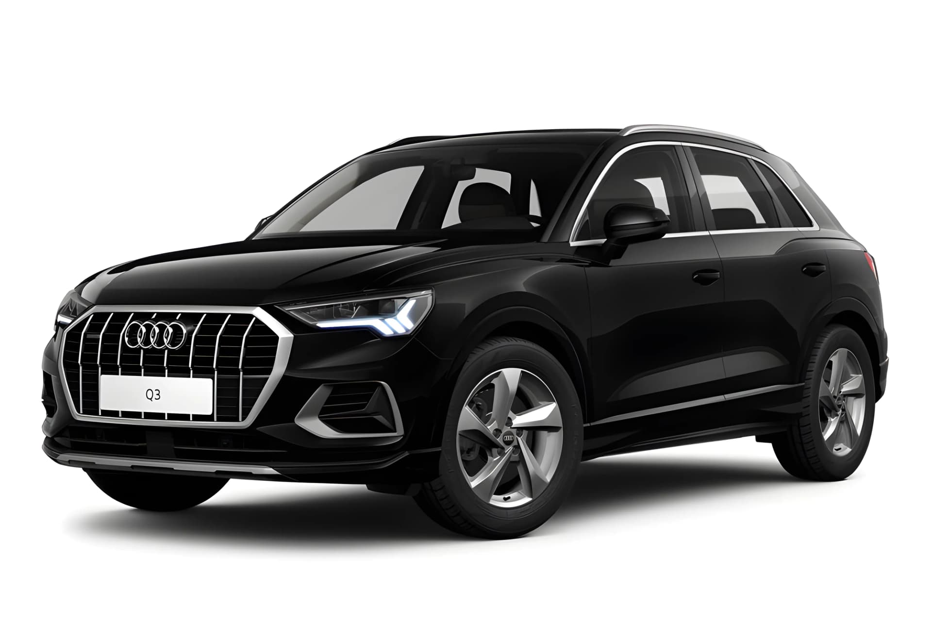 Audi Q3 Sportback Mythos Black Metallic color