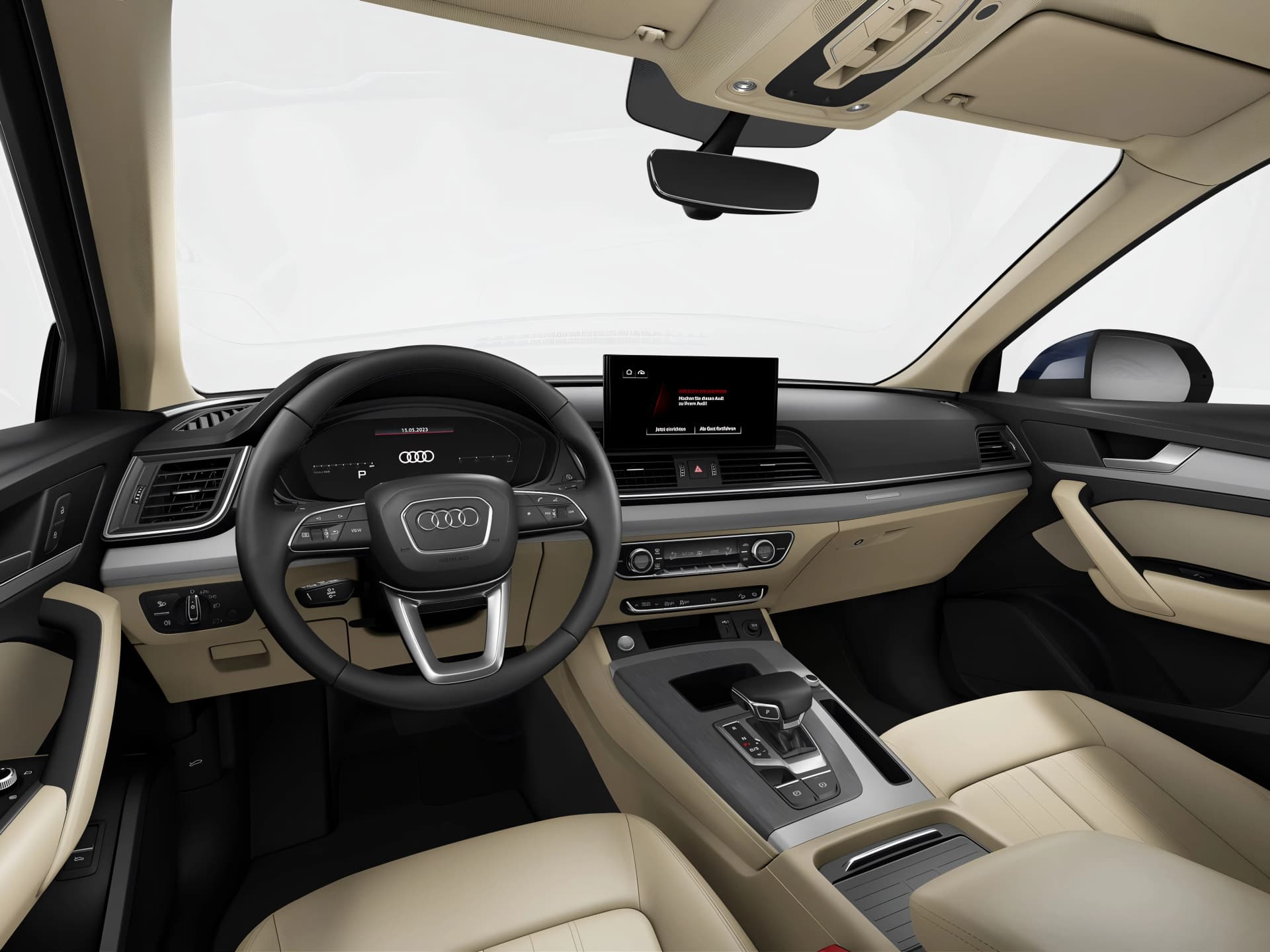 Audi Q5 Dashboard View