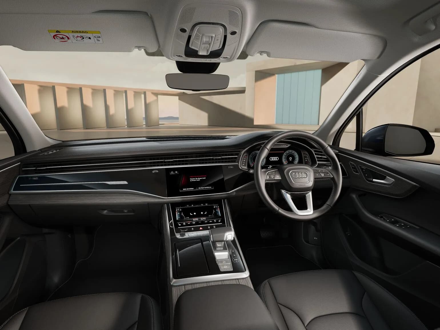 Audi Q7 Dashboard View