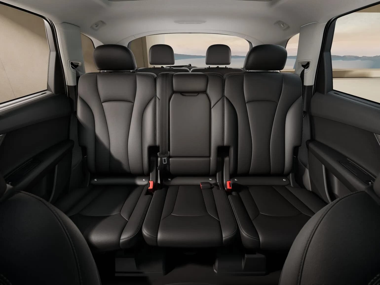 Audi Q7 Rear Seat View