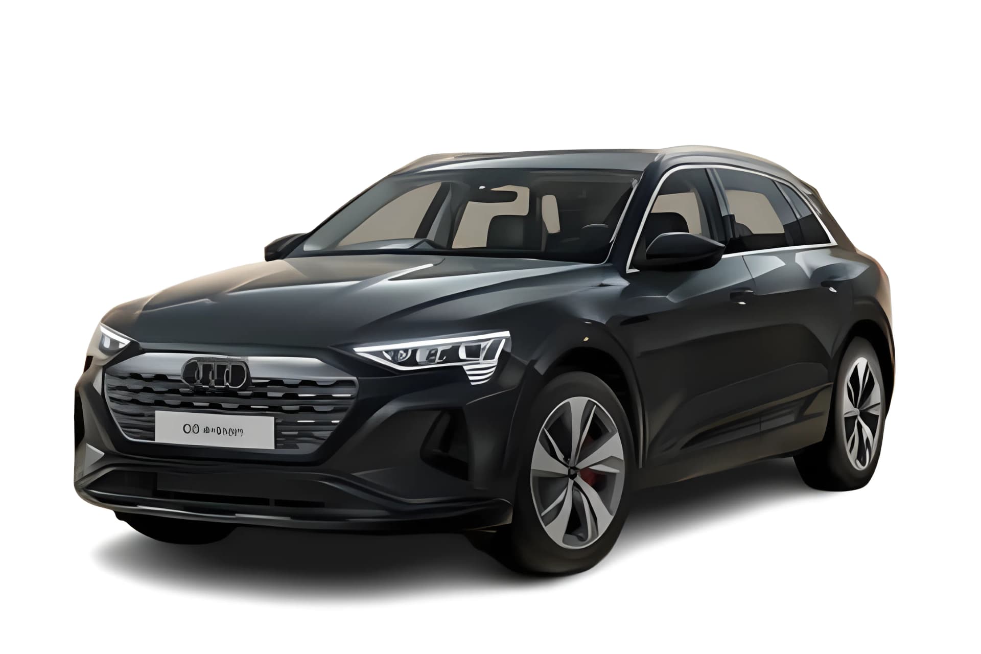 Audi Q8 E Tron EV Magnet Gray color