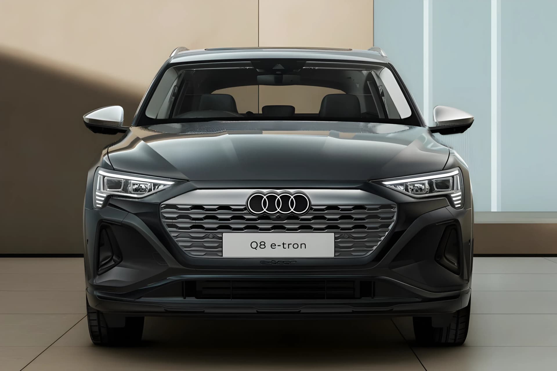 Audi Q8 E Tron EV Front View