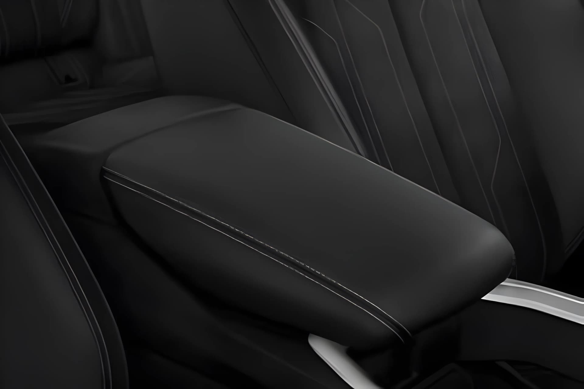 Audi Q8 E Tron Sportback EV Rear Armrest View