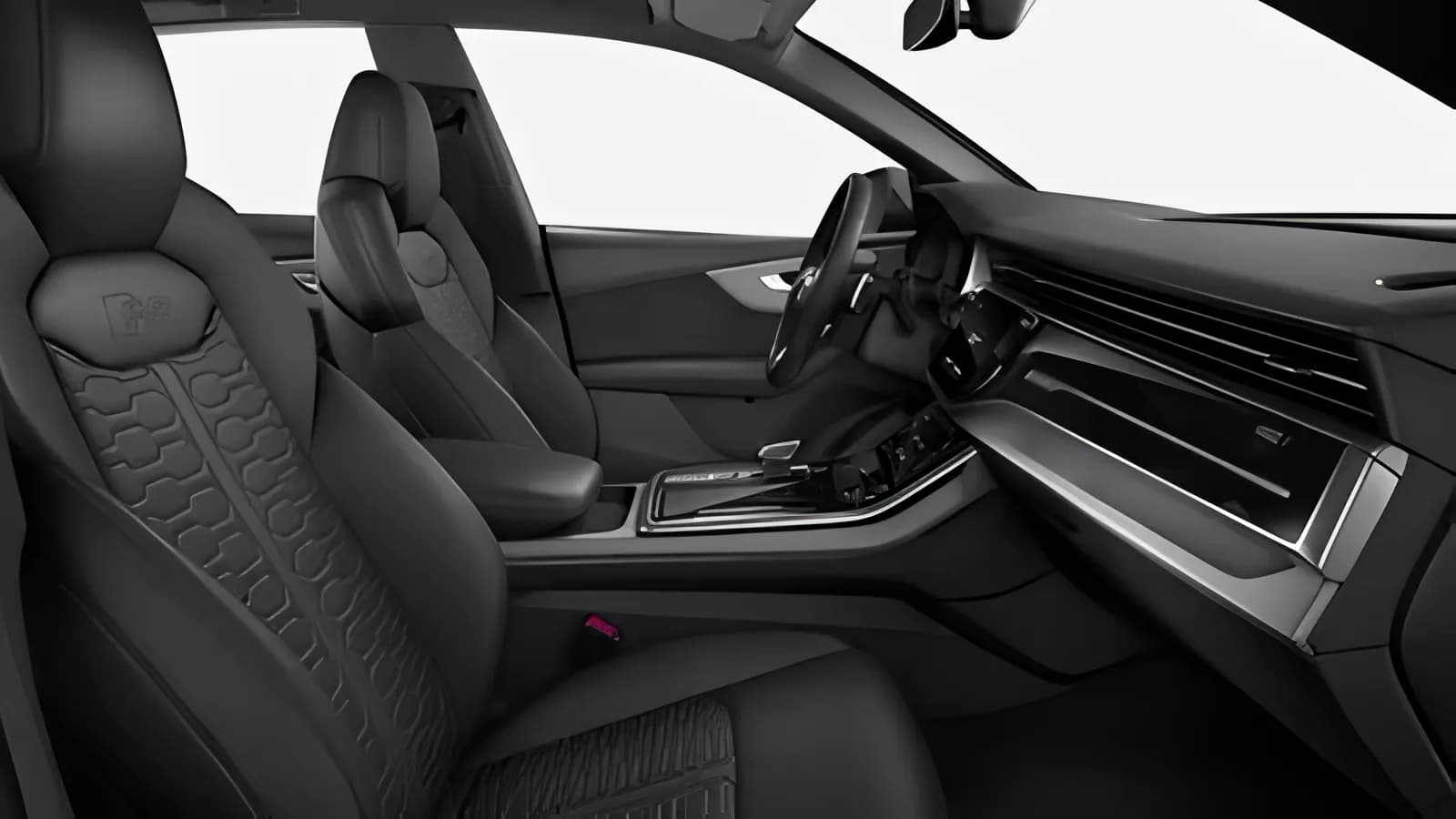 Audi RS Q8 Front Seats View