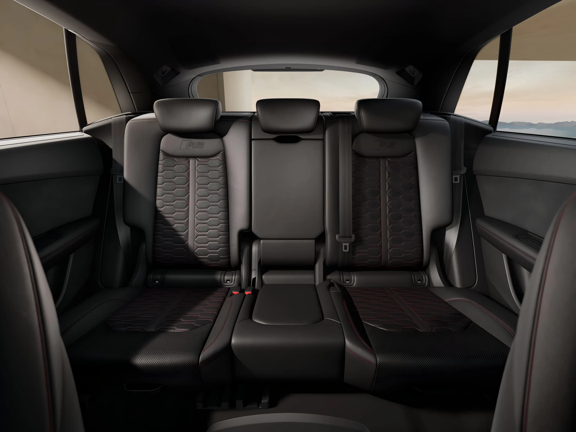 Audi RS Q8 Rear Seats View