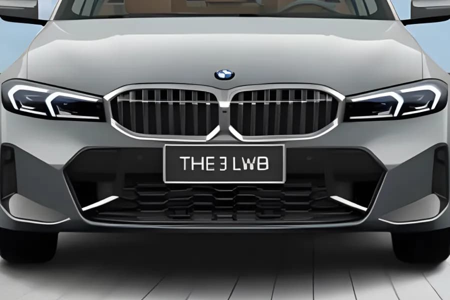 BMW 3 Series Long Wheelbase Front Grille View