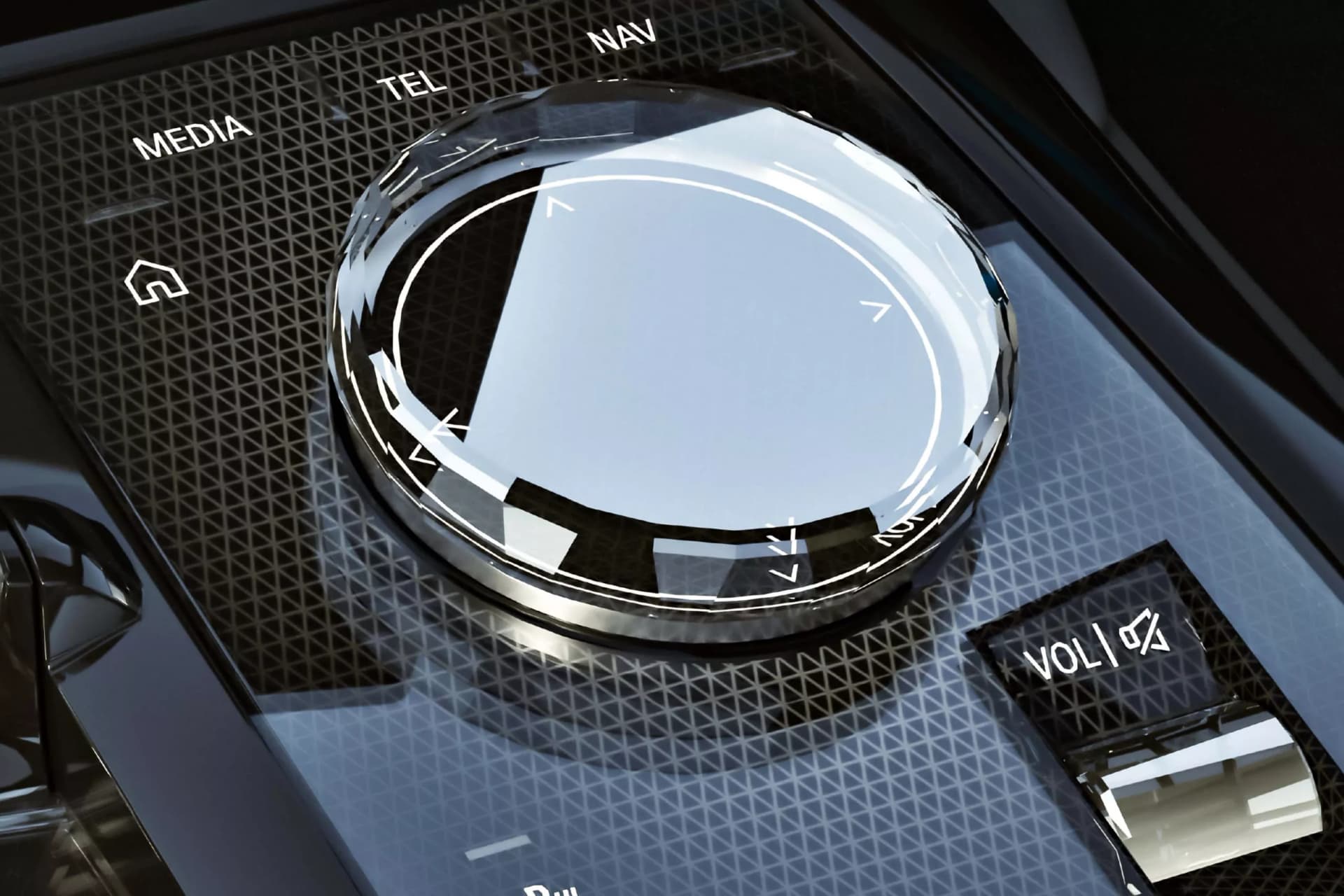BMW 3 Series Long Wheelbase iDrive Controller View
