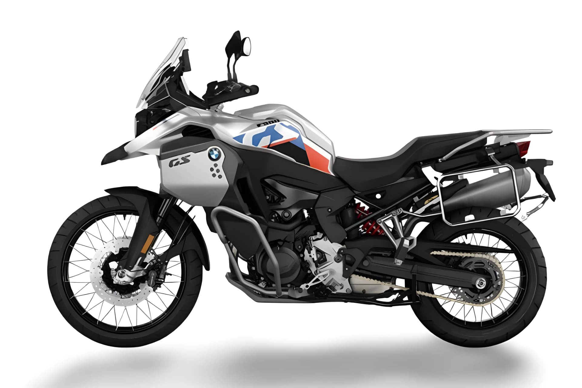 BMW F900 GS Adventure Silver color