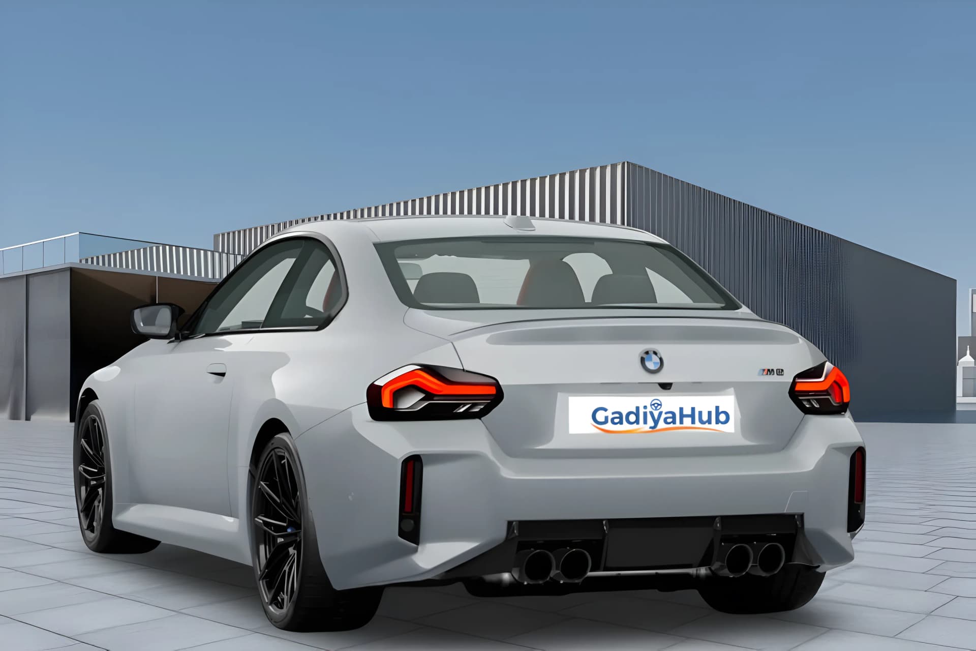 BMW M2 Rear Left View