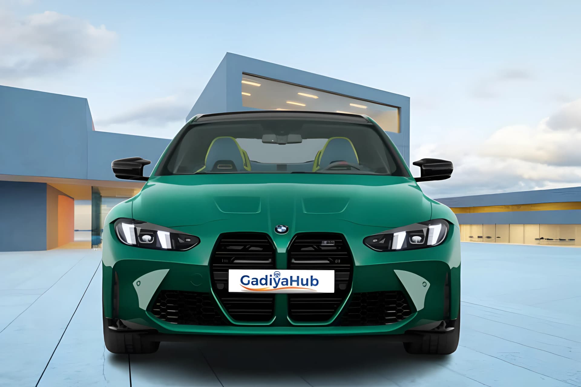 BMW M4 Competition Front View