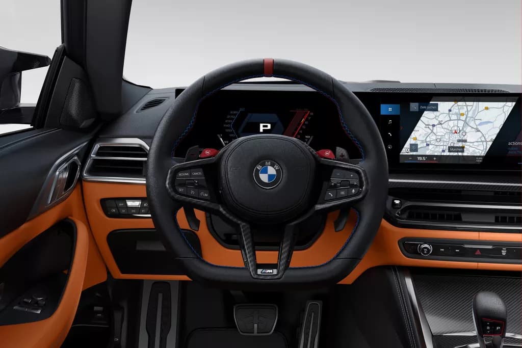 BMW M4 Competition Horn Pad View