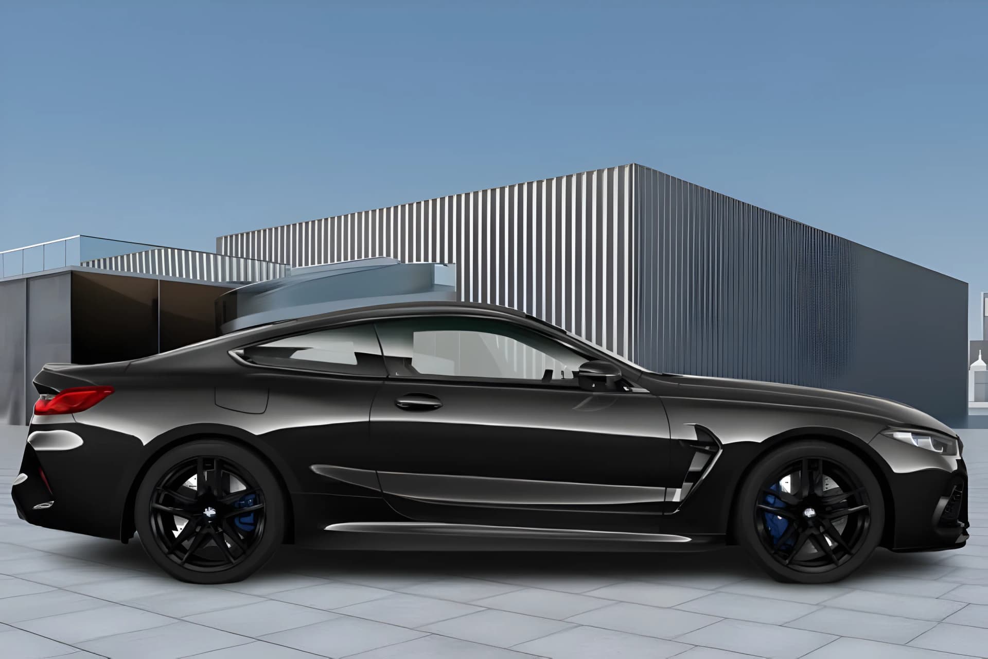 BMW M8 Coupe Competition Right Side View