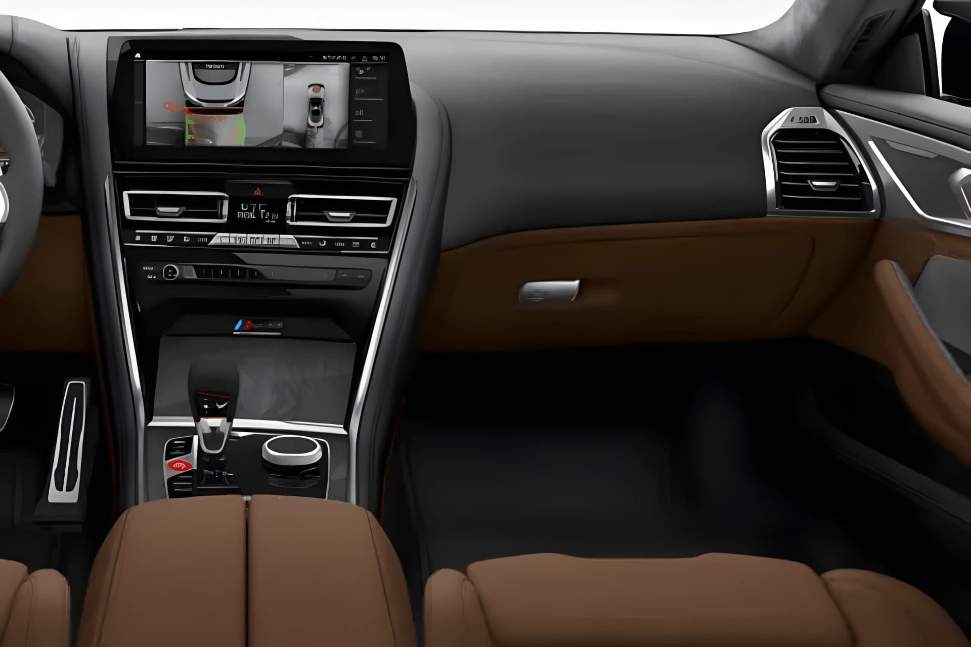 BMW M8 Coupe Competition Dashboard Storage Box View