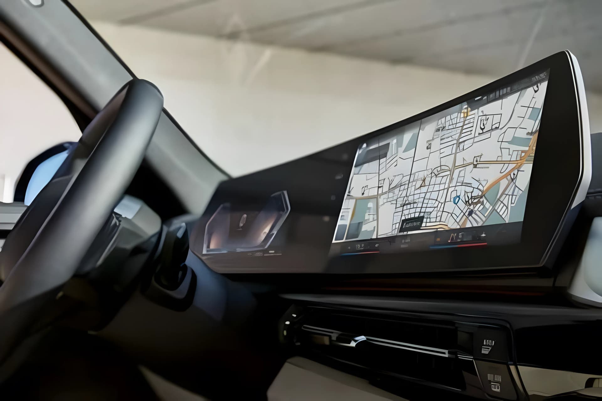 BMW X1 Touch Screen View