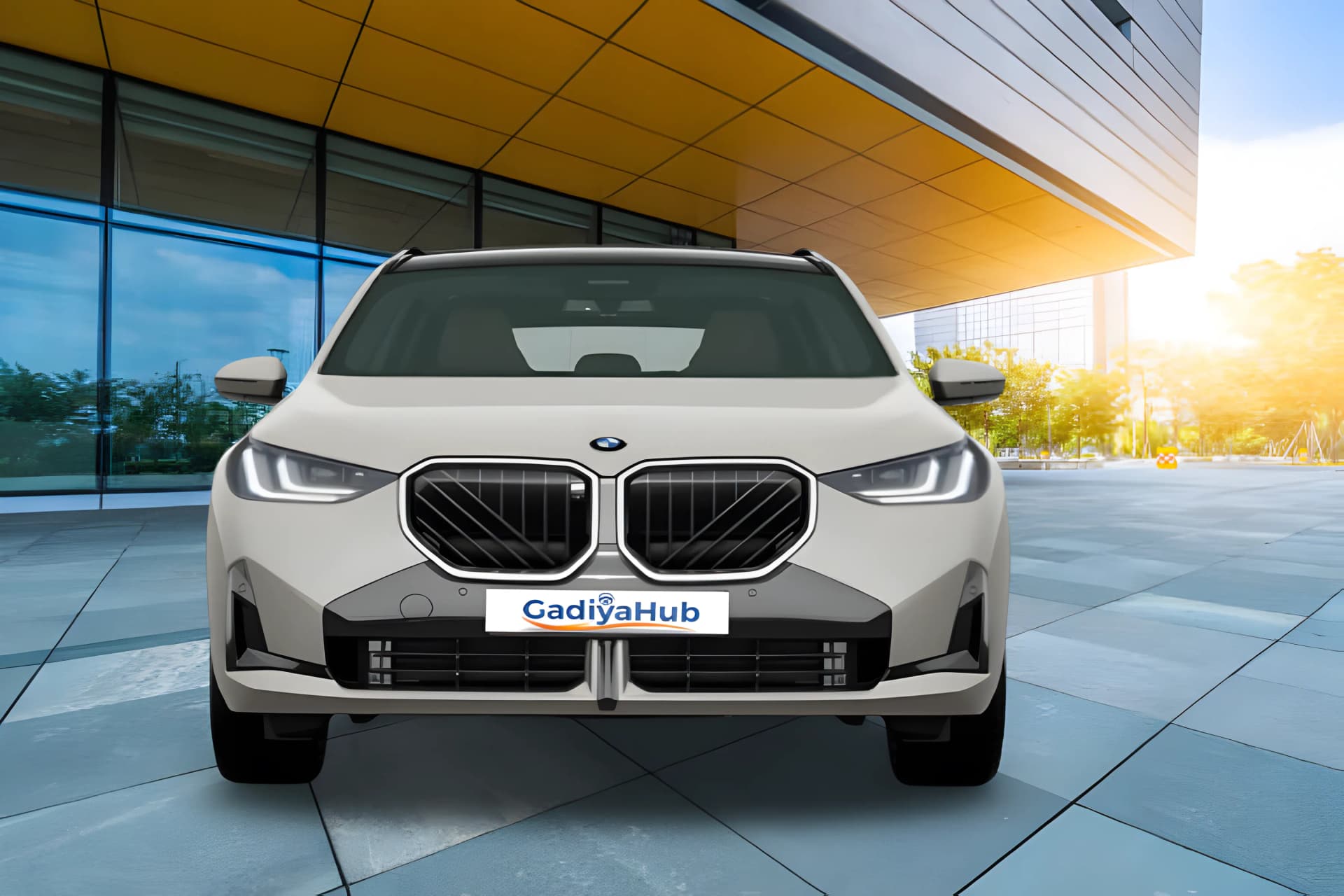 BMW X3 Front View